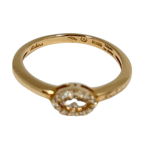 Salvini 18k Rose Gold Diamonds Ladies Ring - Image 4
