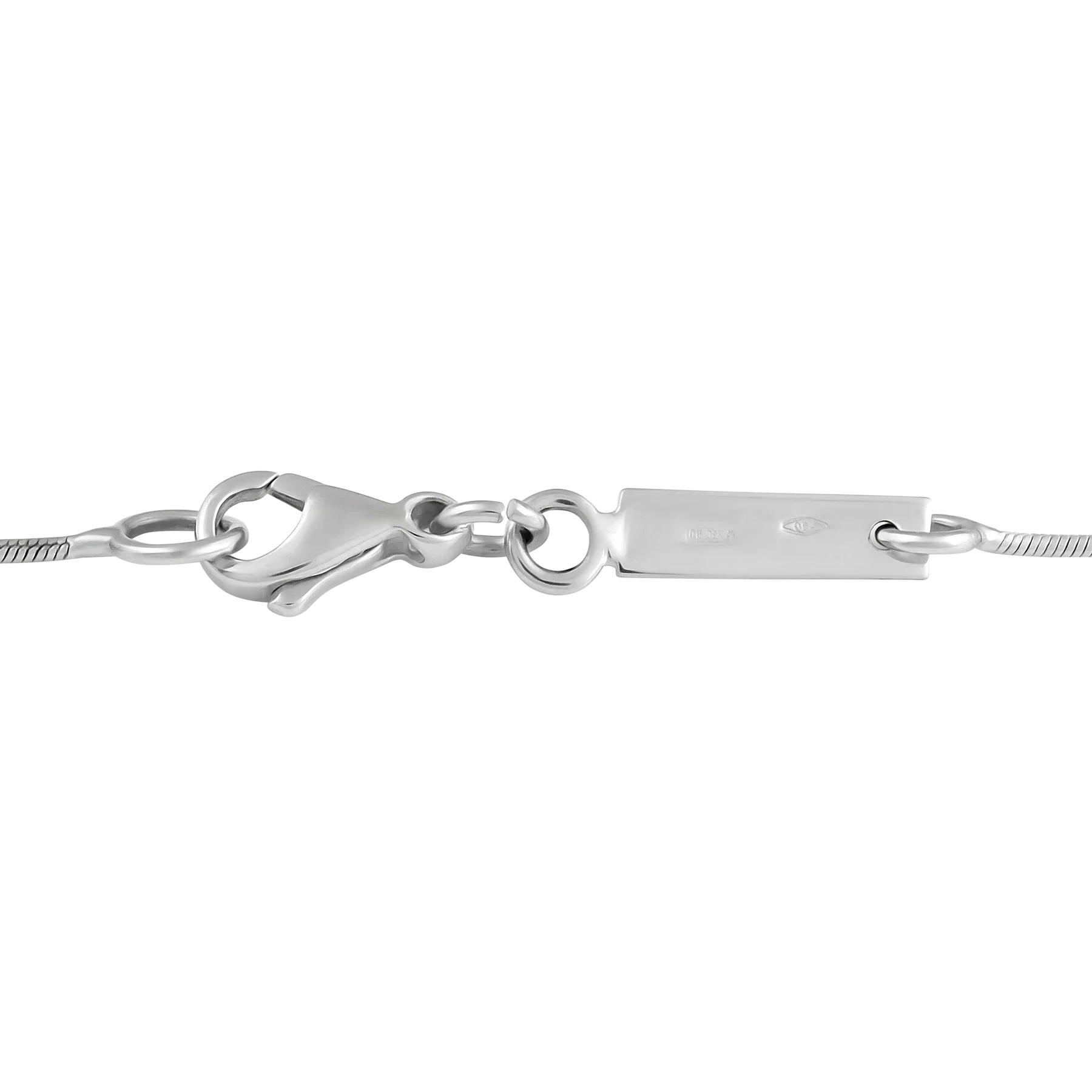 Stefan Hafner 18K White Gold Diamond & Sapphire Pendant Necklace - Image 3