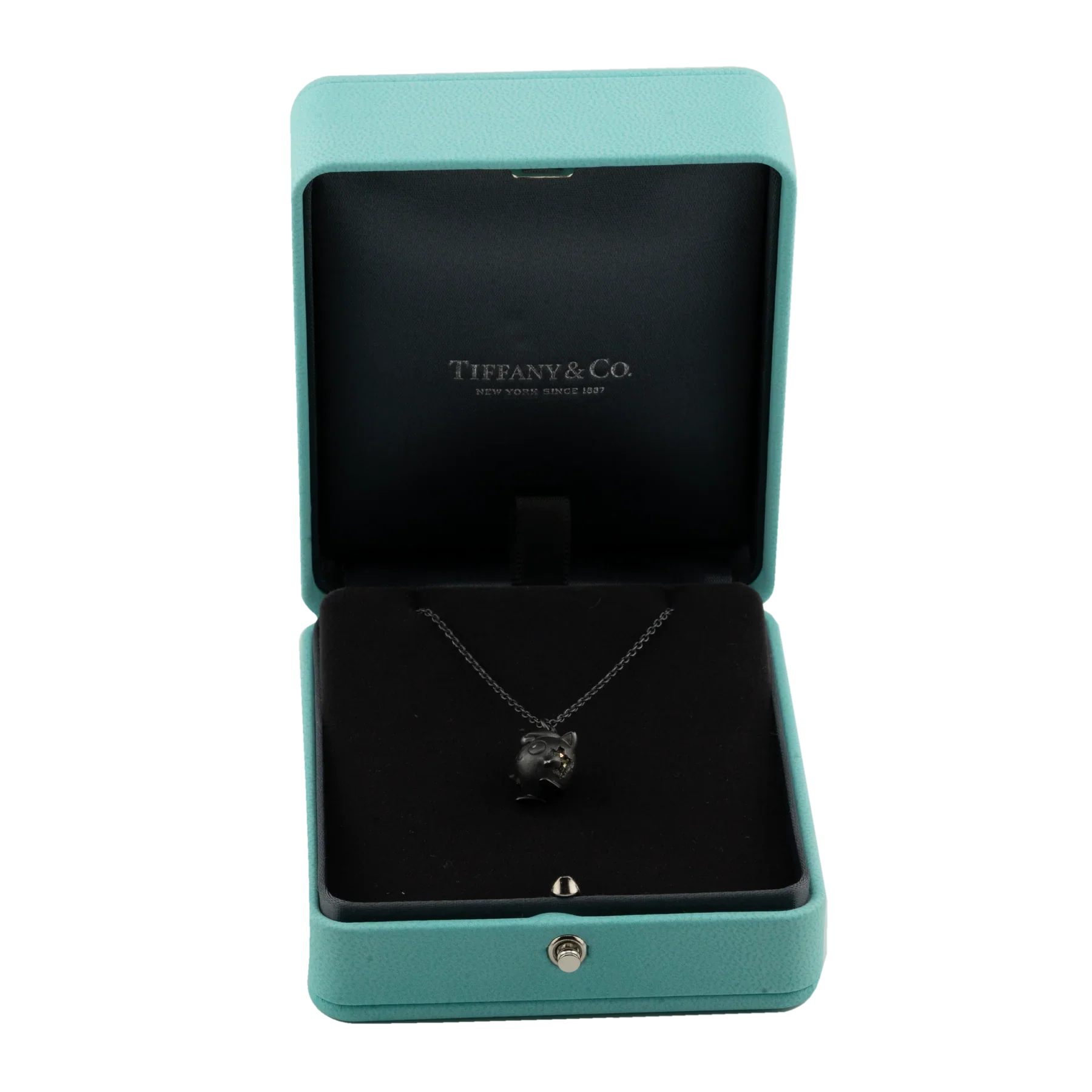 Tiffany & Co. Arsham Studio Pokemon Jigglypuff Oxidized Silver Lady's Necklace - Image 4