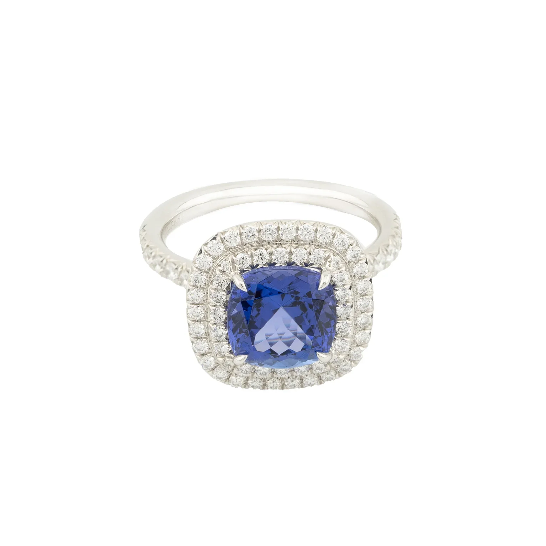 Tiffany & Co. Soleste Platinum Lady's Ring - Image 2