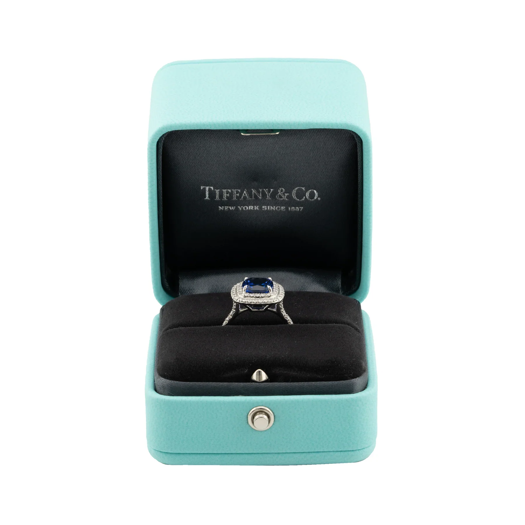 Tiffany & Co. Soleste Platinum Lady's Ring - Image 3