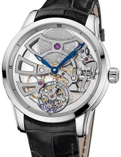 Ulysse Nardin Classico Skeleton Tourbillon 18K White Gold Men's Watch - Image 3