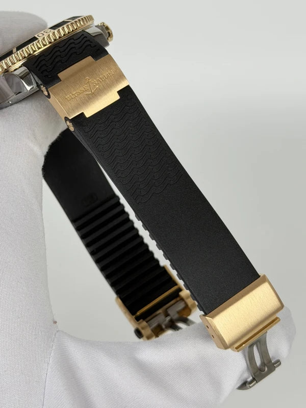 Ulysse Nardin Diver Maxi Marine Diver 18k Rose Gold & Titanium Men's Watch - Image 5