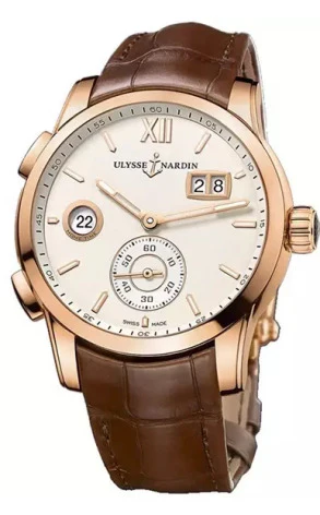 Ulysse Nardin Dual Time 18K Rose Gold Men's Watch - Image 2
