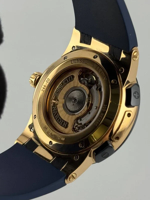Ulysse Nardin Executive Dual Time 18K Rose Gold Men's Watch - Image 10