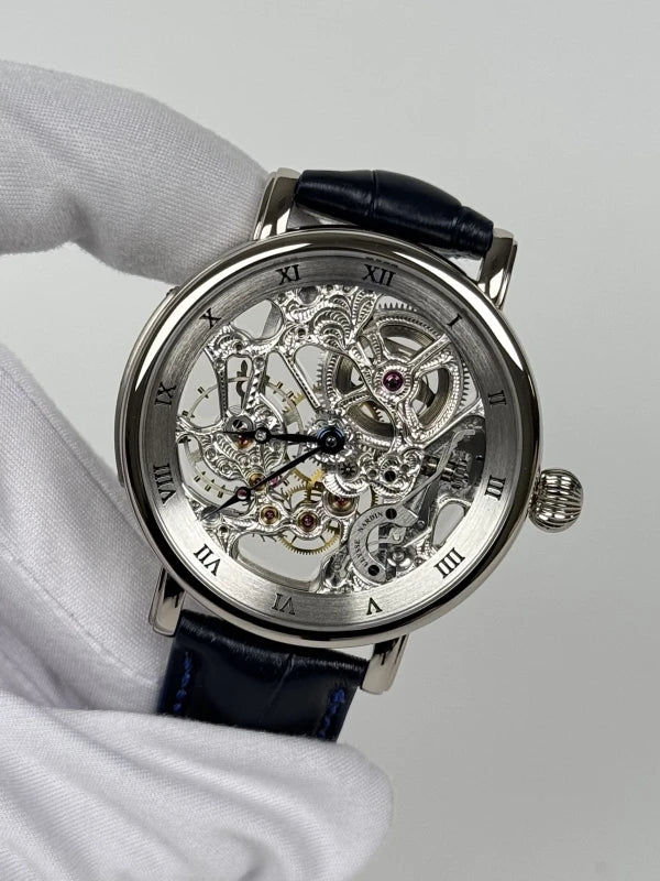 Ulysse Nardin Maxi Skeleton 18K White Gold Men's Watch - Image 9