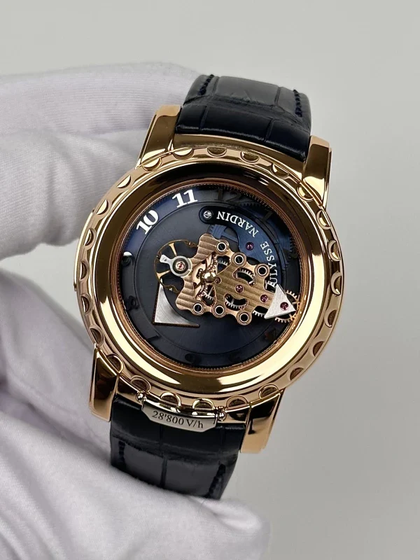 Ulysse Nardin Freak 28,800 V/h 18K Rose Gold Men's Watch - Image 3