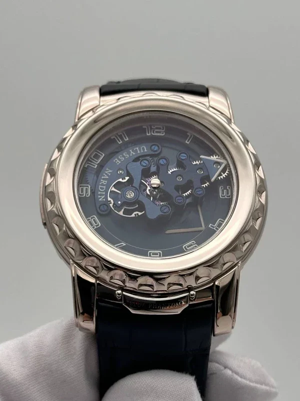 Ulysse Nardin Freak Blue Phantom 18K White Gold Men's Watch - Image 8