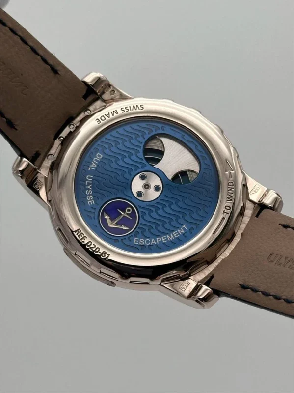 Ulysse Nardin Freak Blue Phantom 18K White Gold Men's Watch - Image 9