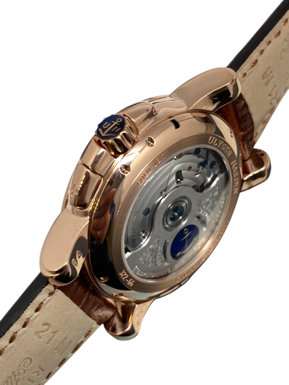 Ulysse Nardin GMT Perpetual Limited Edition 18K Rose Gold Men's Watch - Image 11