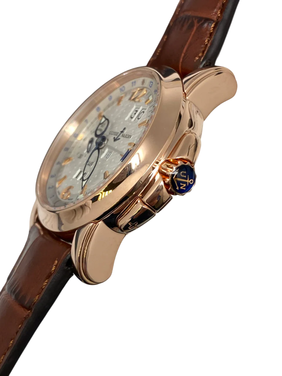 Ulysse Nardin GMT Perpetual Limited Edition 18K Rose Gold Men's Watch - Image 4