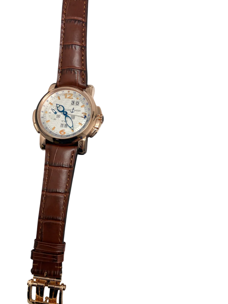 Ulysse Nardin GMT Perpetual Limited Edition 18K Rose Gold Men's Watch - Image 6