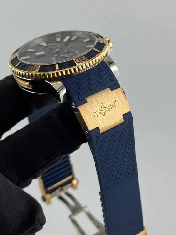 Ulysse Nardin Maxi Marine Diver Hammerhead Shark 18K Rose Gold & Titanium Men's Watch - Image 3