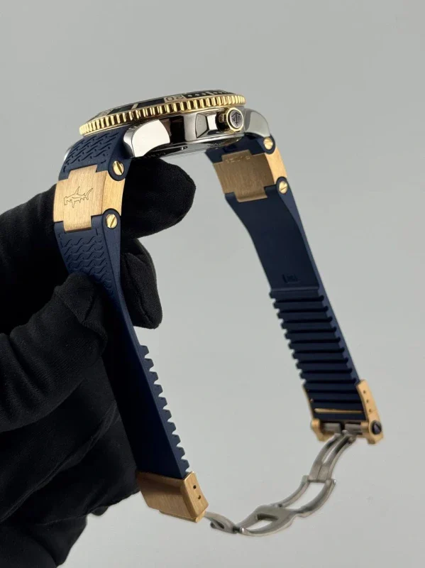 Ulysse Nardin Maxi Marine Diver Hammerhead Shark 18K Rose Gold & Titanium Men's Watch - Image 9