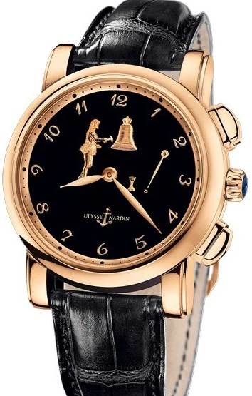 Ulysse Nardin Hour Striker 18K Rose Gold Men's Watch