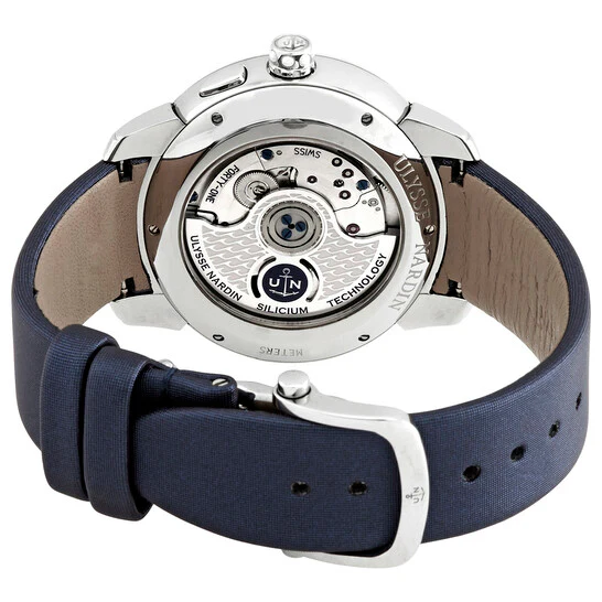 Ulysse Nardin Jade Stainless Steel Men's & Diamonds Ladies Watch - Image 4