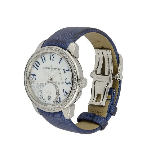 Ulysse Nardin Jade Stainless Steel Men's & Diamonds Ladies Watch - Image 5