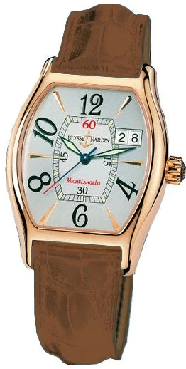 Ulysse Nardin Michelangelo Big Date 18K Rose Gold Men's Watch - Image 2