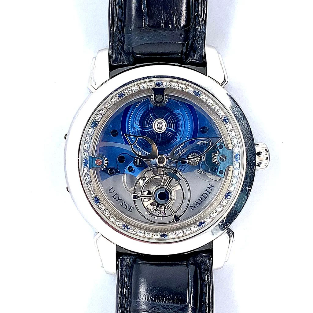 Ulysse Nardin Royal Blue Tourbillon Platinum Limited Edition Men's Watch