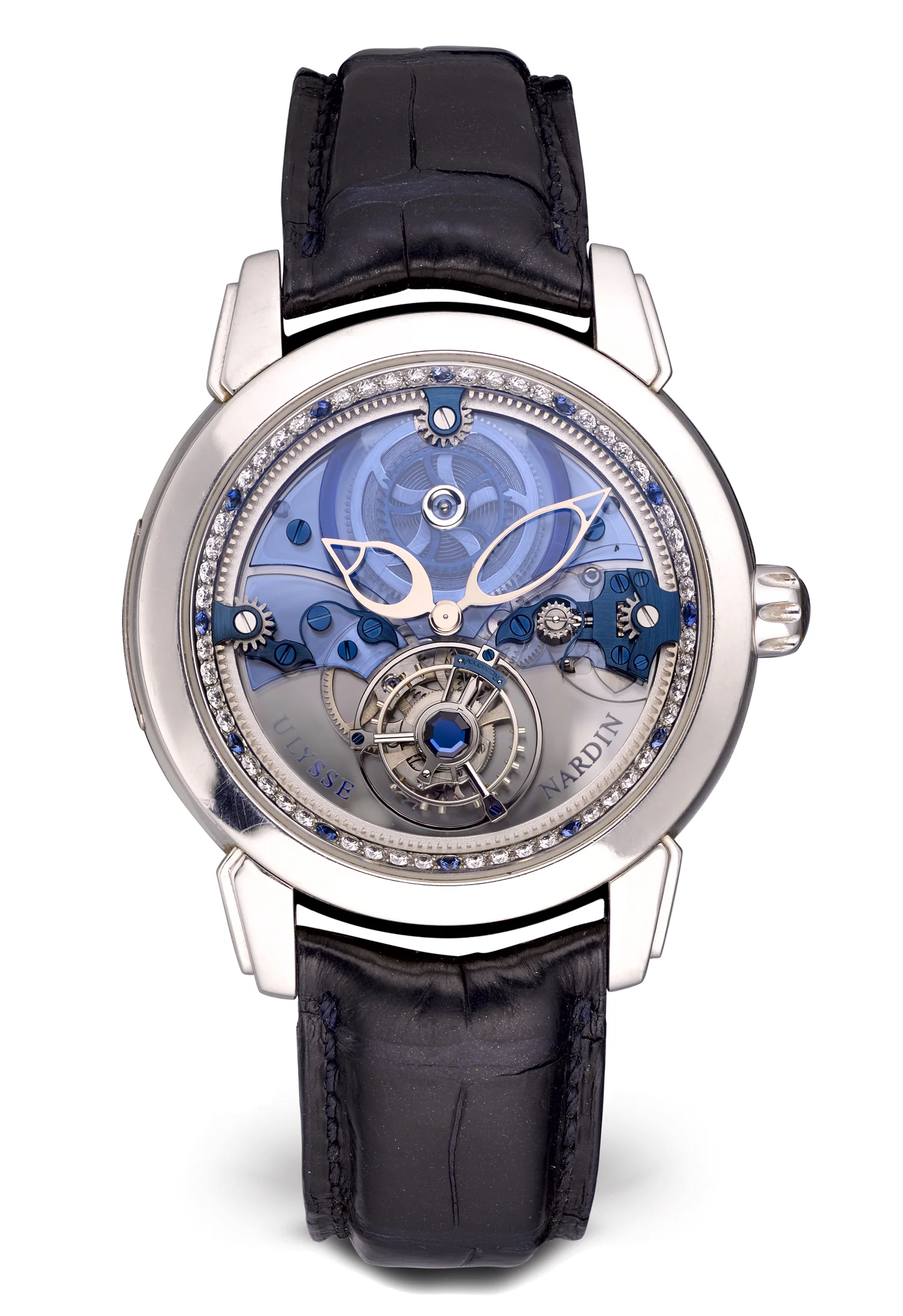Ulysse Nardin Royal Blue Tourbillon Platinum Limited Edition Men's Watch - Image 2