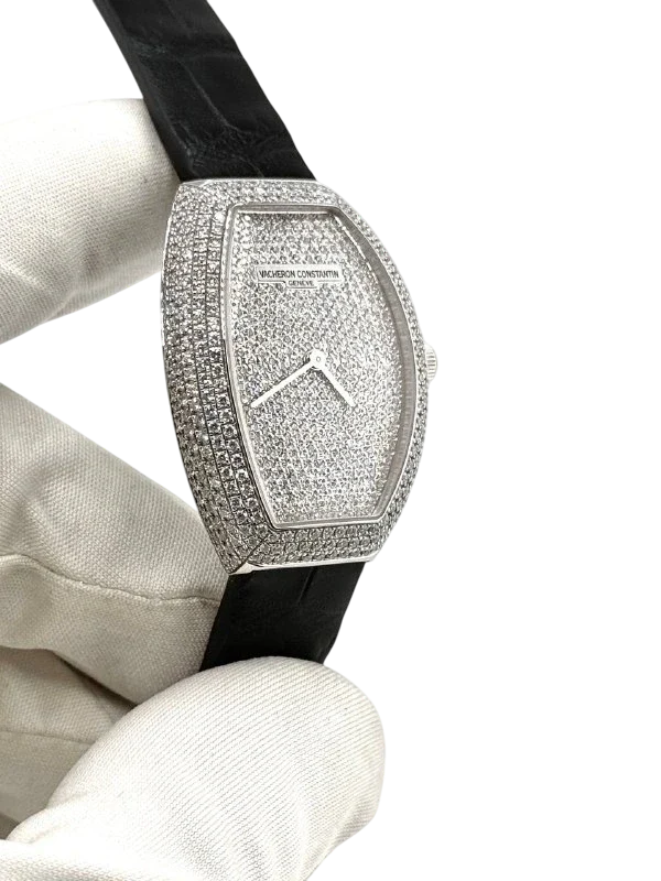 Vacheron Constantin Egerie 18K White Gold & Diamonds Lady's Watch - Image 2