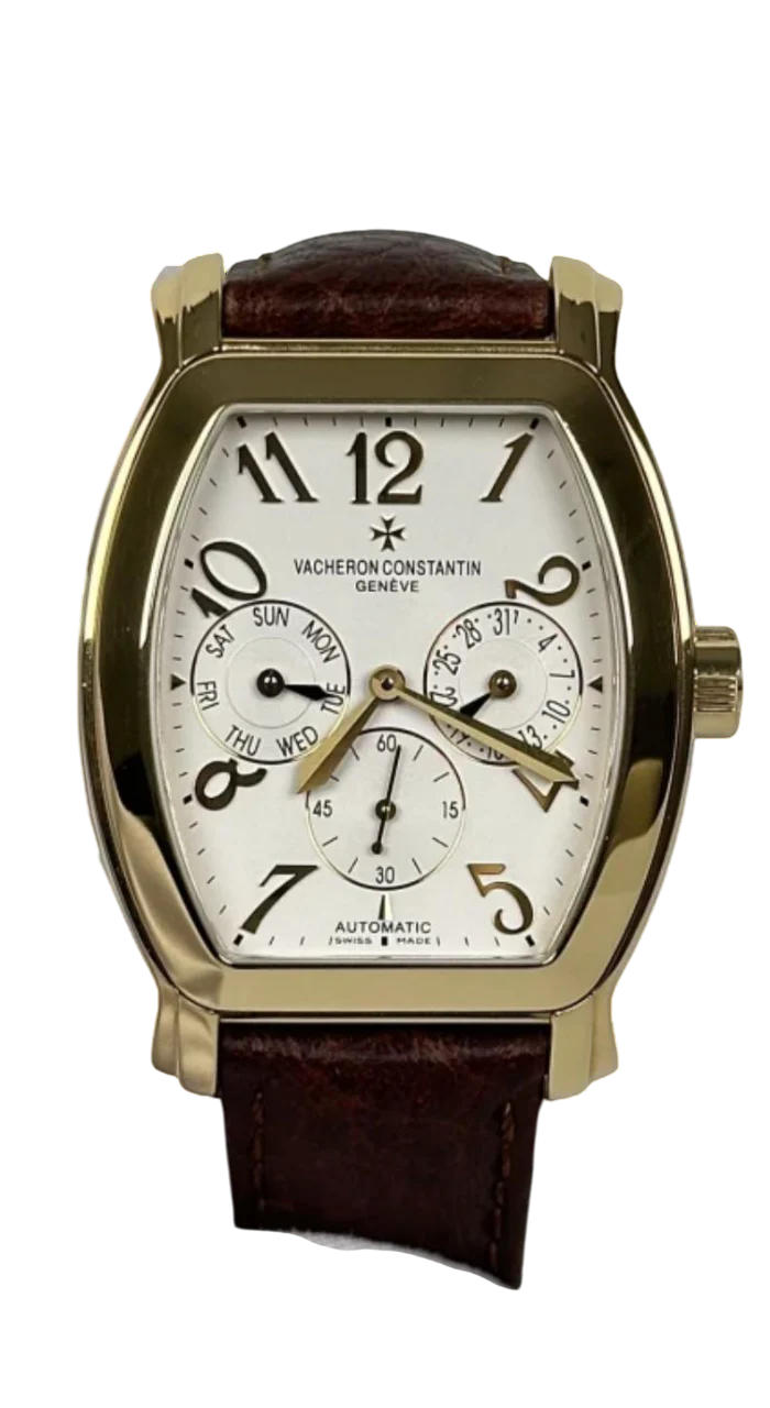 Vacheron Constantin Malte Tonneau Day & Date Royal Eagle 18k Yellow Gold Men's Watch - Image 3