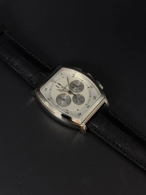 Vacheron Constantin Malte Tonneau Chronograph 18K White Gold Men's Watch - Image 3