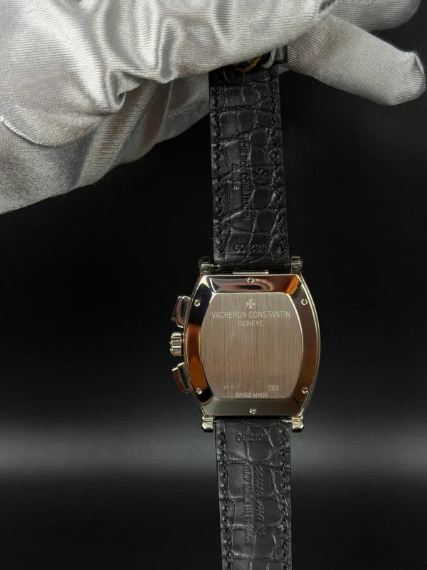 Vacheron Constantin Malte Tonneau Chronograph 18K White Gold Men's Watch - Image 4