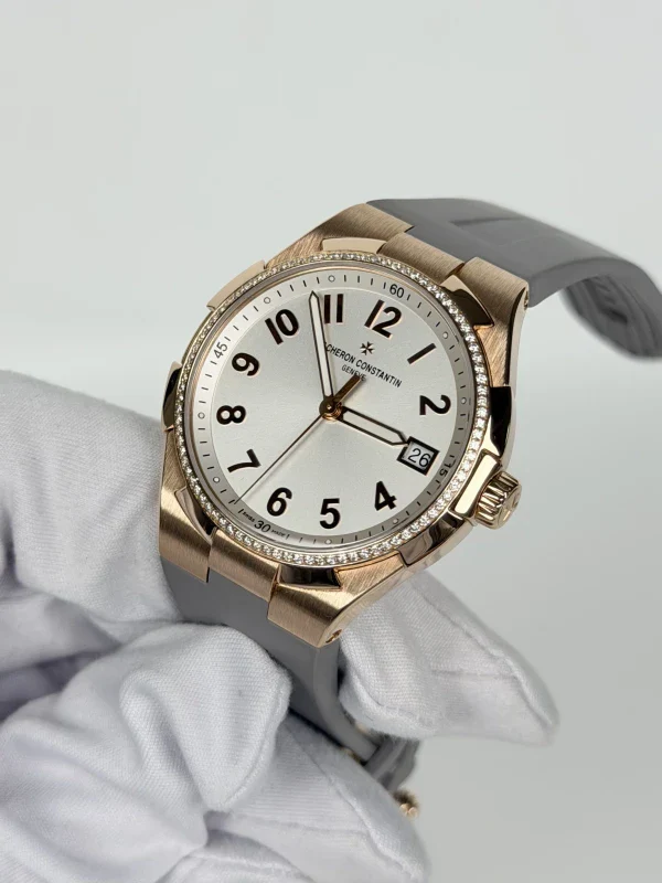 Vacheron Constantin Overseas 18K Rose Gold & Diamonds Lady's Watch - Image 2