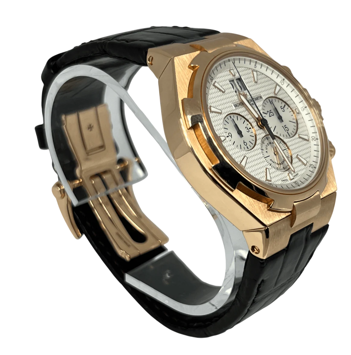 Vacheron Constantin Overseas Chronograph 18K Rose Gold Men's Watch - Image 2