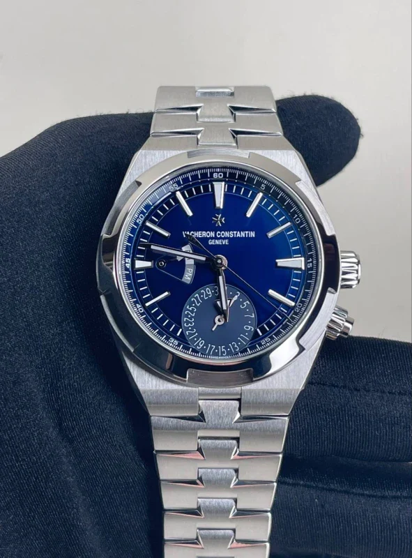 Vacheron Constantin Overseas Dual Time Stainless-Steel Men’s Watch - Image 4