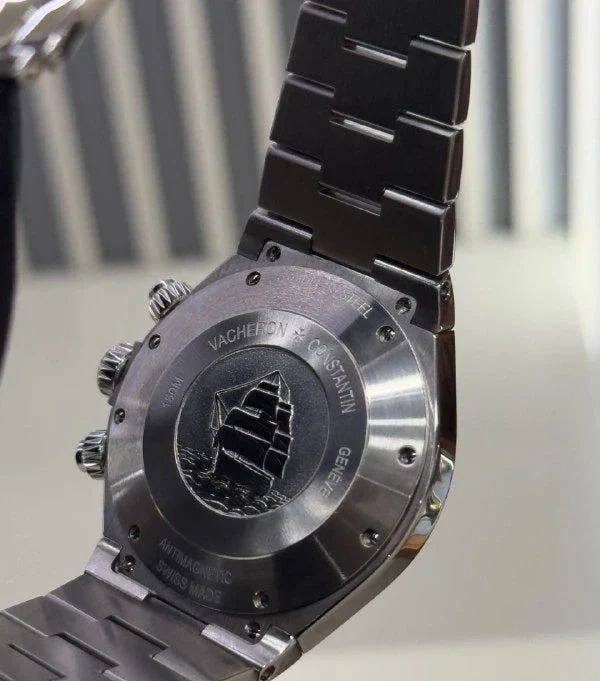 Vacheron Constantin Overseas Chronograph Stainless Steel Men's Watch - Image 3