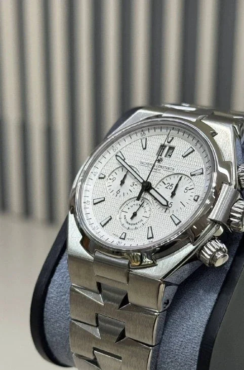 Vacheron Constantin Overseas Chronograph Stainless Steel Men's Watch - Image 4