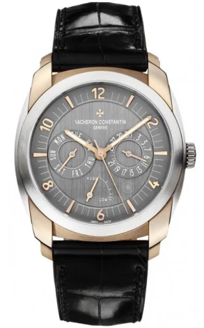 Vacheron Constantin QUAI DE I'ILE Titanium & 18K Rose Gold Men's Watch