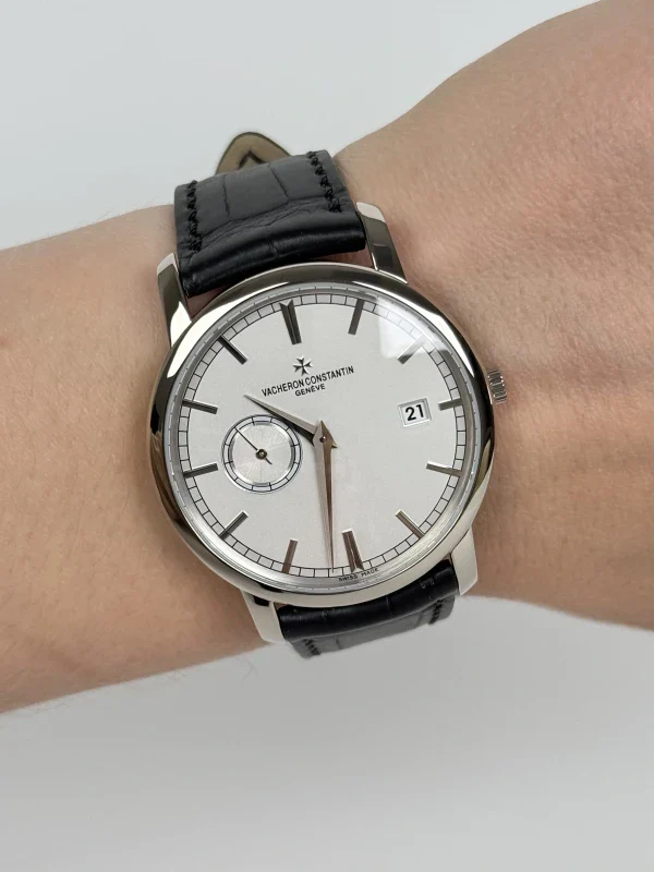 Vacheron Constantin Traditionnelle 18K White Gold Unisex Watch - Image 4