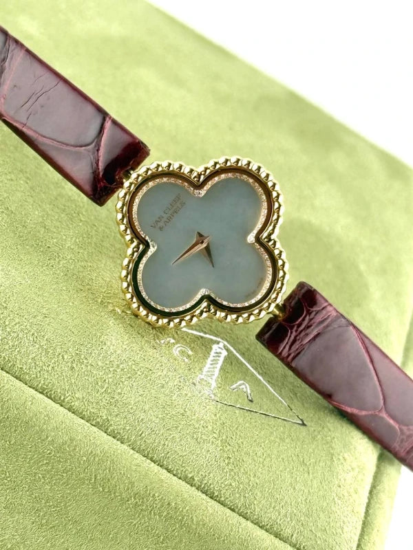 Van Cleef & Arpels Alhambra 18K Rose Gold & Diamonds Lady's Watch - Image 11