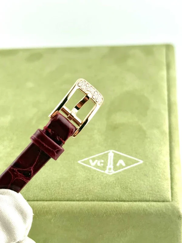 Van Cleef & Arpels Alhambra 18K Rose Gold & Diamonds Lady's Watch - Image 6