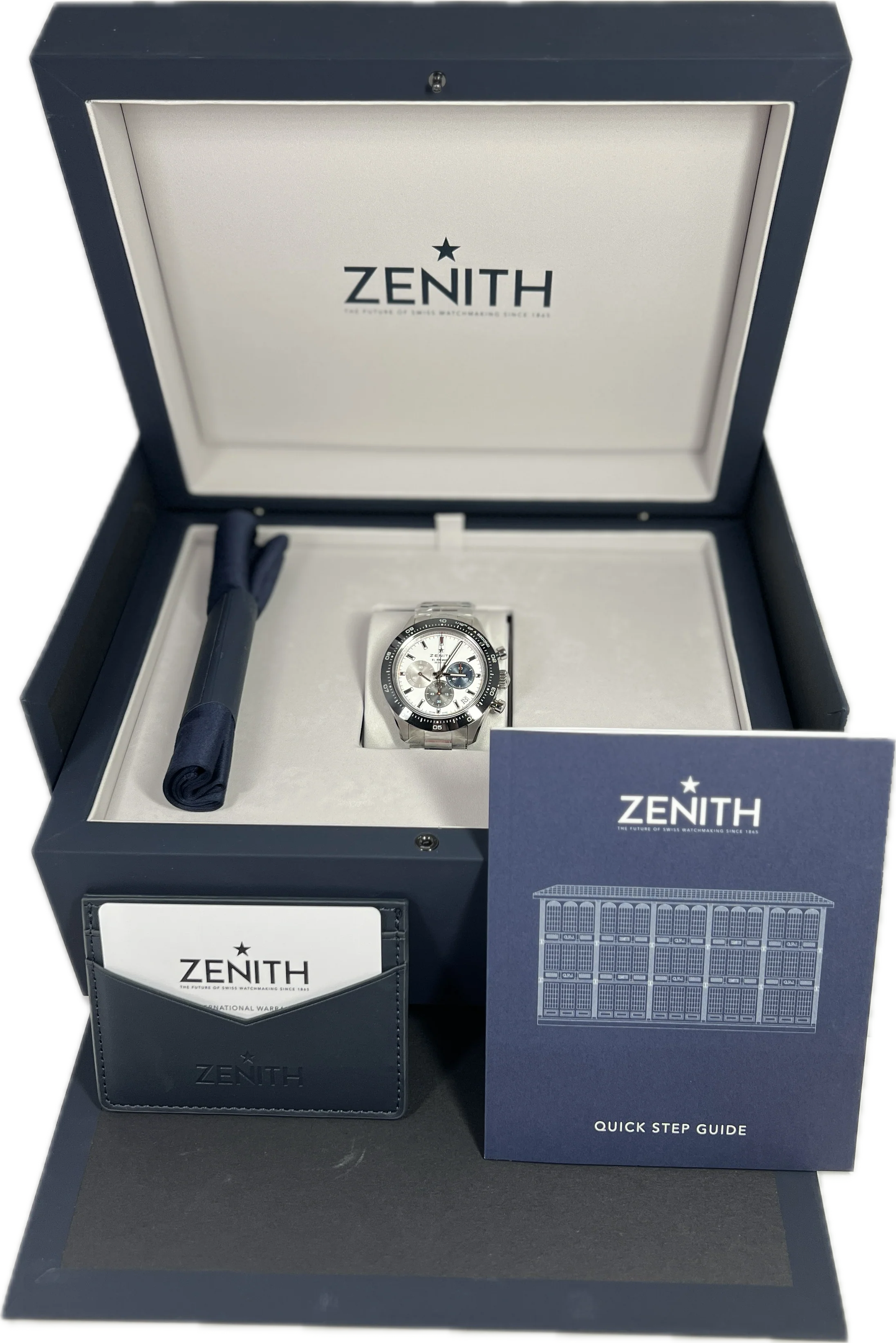 Zenith Chronomaster Sport Stainless Steel & Ceramic Unisex Watch - Image 6