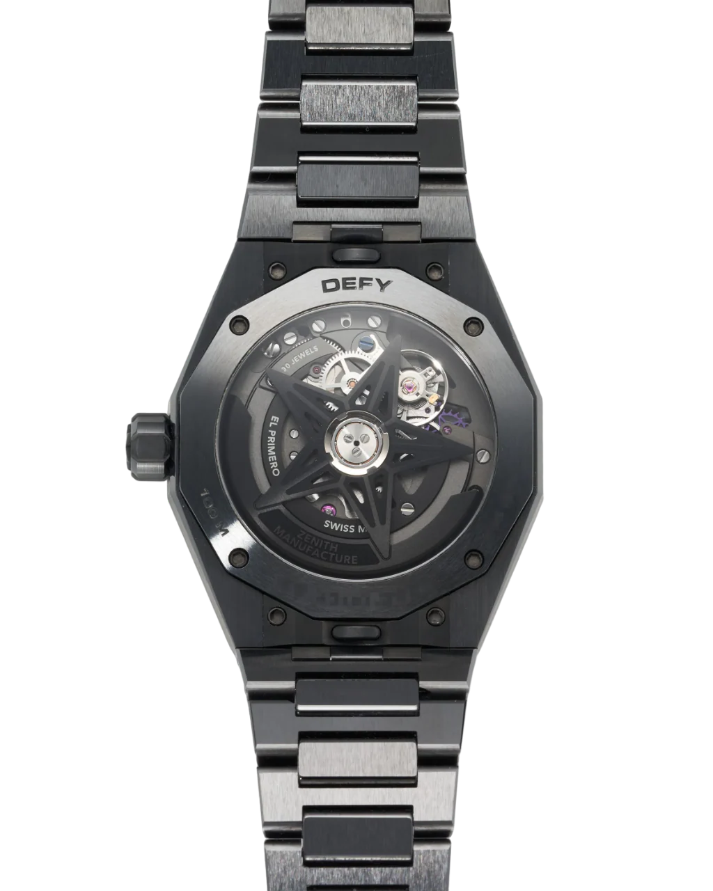 Zenith DEFY Skyline Black Ceramic Men's Watch - Image 4
