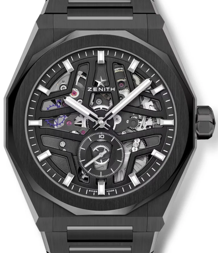 Zenith DEFY Skyline Skeleton Black Ceramic Men's Watch - Image 3