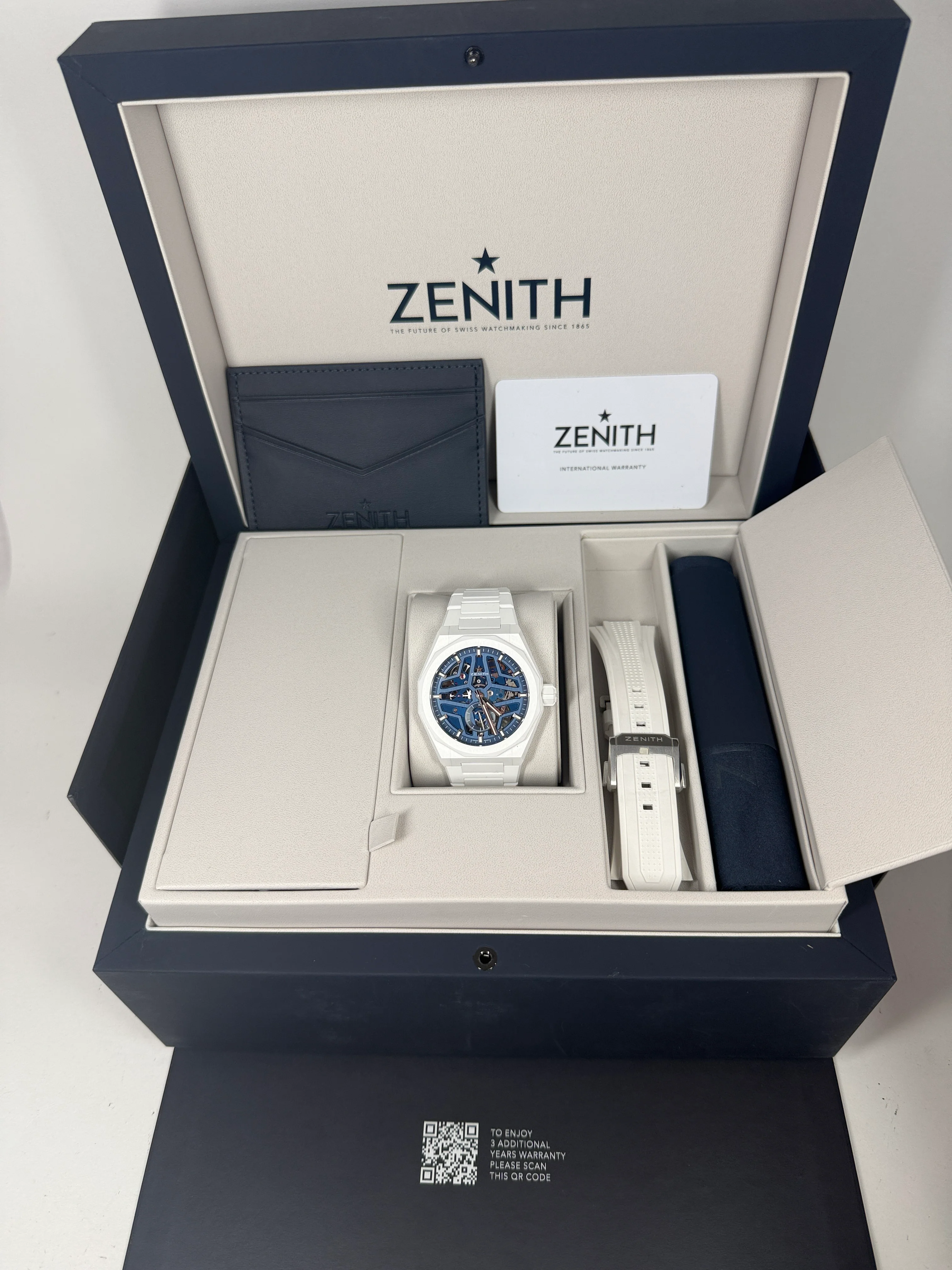Zenith Defy Skyline Skeleton Ceramic Men’s Watch - Image 6