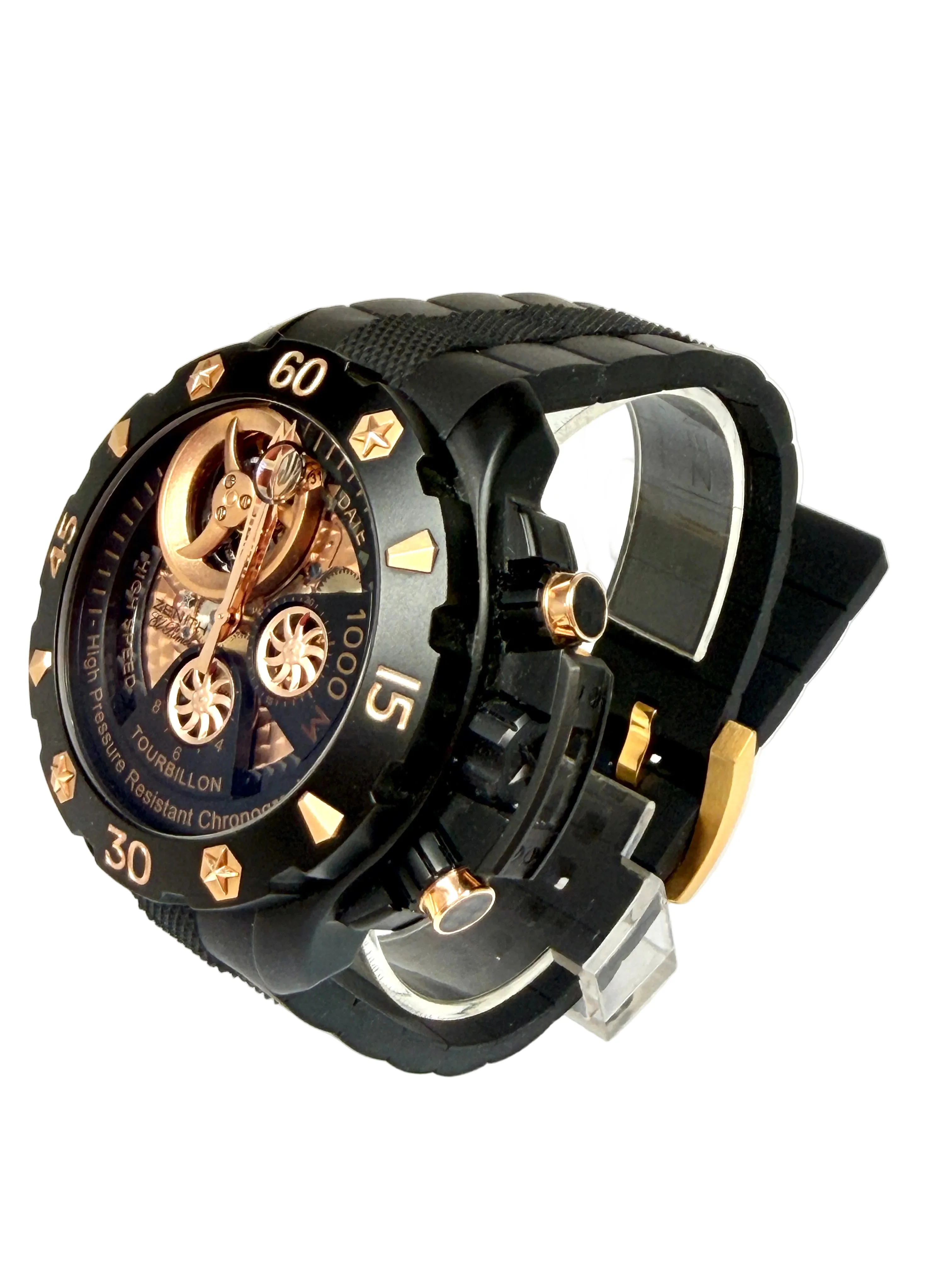 Zenith Defy Zenith Defy Xtreme Tourbillon Titanium and Rose Gold Men`s Watch - Image 3