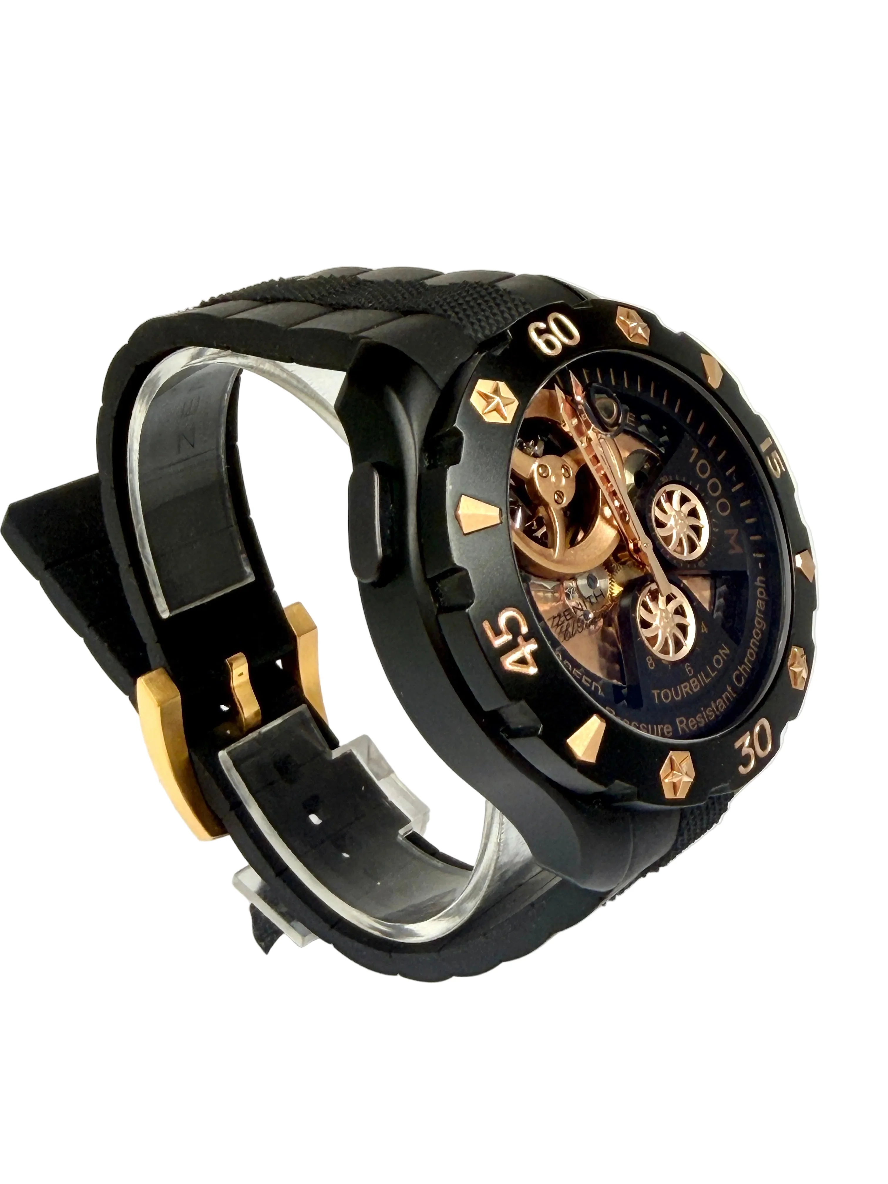 Zenith Defy Zenith Defy Xtreme Tourbillon Titanium and Rose Gold Men`s Watch - Image 4