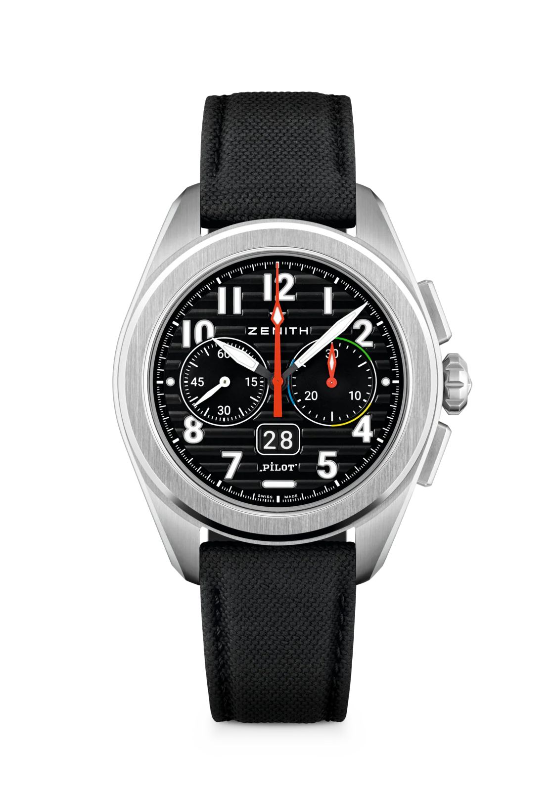 Zenith Pilot Big Date Flyback Stainless steel Men's Watch